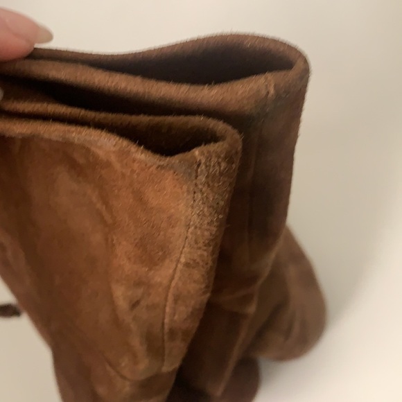 Nine West Dark Natural Suede Boots - Picture 9 of 16